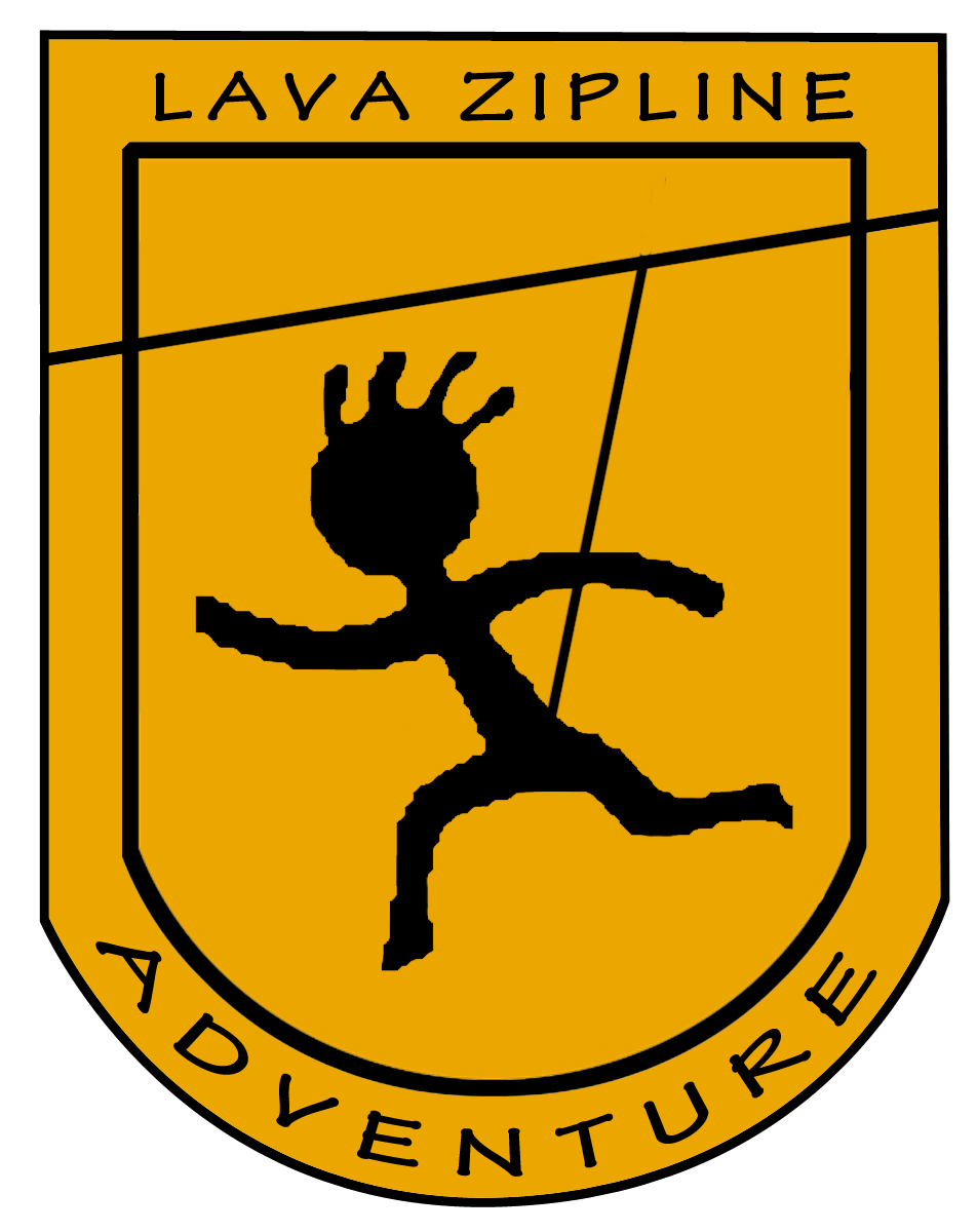 Lava Zipline Adventure Logo